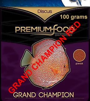 Grand Champion RED Discus and Angelfish Granules